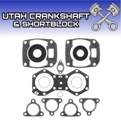 NEW POLARIS 550 COMPLETE GASKET SET OIL SEALS 2001-2013 01-13 CLASSIC IQ LX PRO - Image 1 of 4