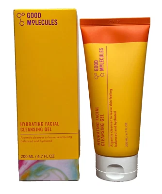 GOOD MOLECULES HYDRATING FACIAL CLEANSING GEL 6.7oz / 200ml NEW IN BOX - Image 1 of 2