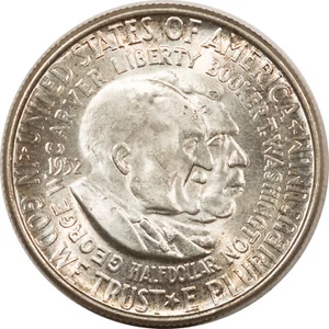 1952 WASHINGTON-CARVER COMMEMEMORATIVE HALF DOLLAR - UNCIRCULATED CLAIMS TO GEM! - Picture 1 of 2