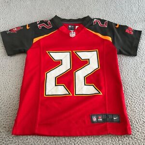 Tampa Bay Buccaneers Martin #22 Jersey Youth Small Red Nike Short Sleeve NFL