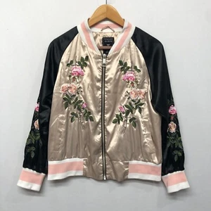 Bomber vintage Guess donna full zip ricamato taglia small Y2K B322 -23 - Foto 1 di 16