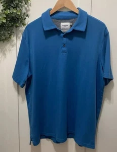 Blue Goodfellow & Co. XXL Short Sleeve 100% Cotton Polo Style Light Blue - Picture 1 of 4