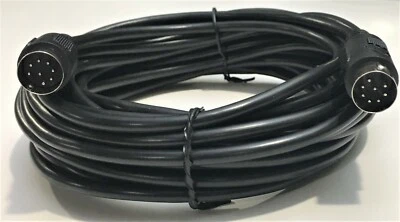 KRAY CABLES MK2 Powerlink 8 pin din Speaker Cable FITS Bang Olufsen BEOLAB Fully Wired 12 ft