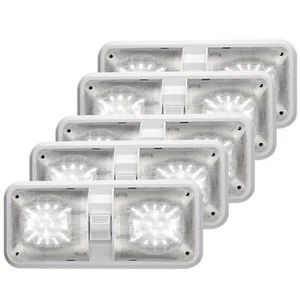 1-5 PCS 12V Led RV Ceiling Dome Light RV Interior Lighting for Trailer Camper US - Picture 1 of 56
