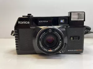 Konica C35 MF 35mm Rangefinder Film Camera w Hexanon 38mm f/2.8 Lens - Picture 1 of 9