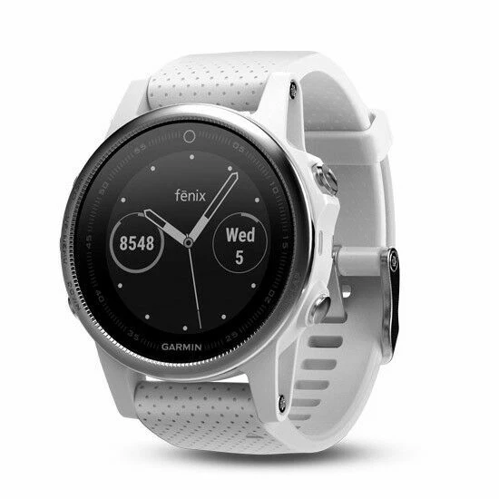 New Garmin Fenix 5S 010-01685-00 Unisex GPS Multisport white Watch - Image 1 of 1