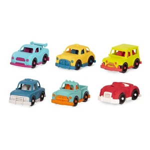 B. Spielzeug Happy Cruisers Mini Fahrzeug Set für Kleinkinder 6 Stück - Bild 1 von 1