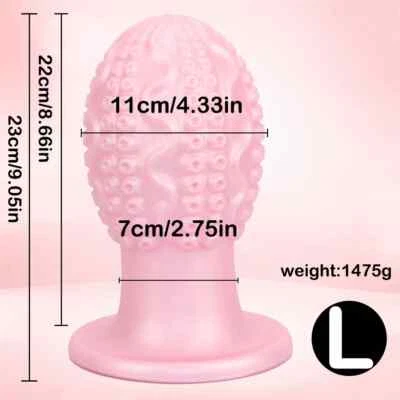 Huge Wearable Anal Plug Butt Plug Prostate Massage G-Spot Dilator Adult Sex Toys - Image 1 of 4