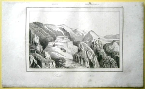 1835 print HALICARNASSUS, BODRUM, TURKEY, #66 - Picture 1 of 1