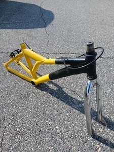 Haro Group 1 SR 2.0 Bmx 24" Cruiser Bike rare vhtf Yellow Black Model TT22" Alum - Picture 1 of 21