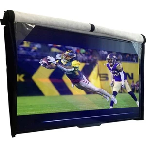 Outdoor TV Abdeckung 48”-50” mit Frontklappe und weichem Innenraum - Bild 1 von 6