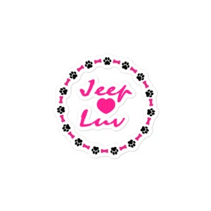 Pink paw sticker from jeep luv - Picture 1 of 5