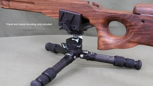 TRIPOD, CARBON FIBER Package with RIFLE SADDLE CLAMP MOUNTING. - Bild 1 von 12
