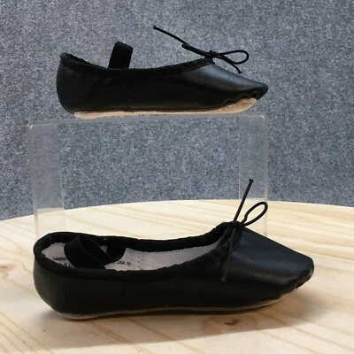 Freestyles A Danskin Company Zapatos Niño Pequeño 10 Mary Jane Negro Imitación Cuero Plano Foto 1 de 4