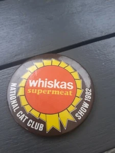 Insignia vintage de supercarne de whiskas - Imagen 1 de 3