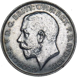 1923 Florin - George V British Silver Coin - Very Nice - Picture 1 of 2