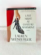 Last Night at Chateau Marmont Unabridged Audio CDs by Lauren Weisberger ~ Sealed