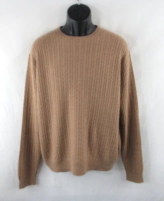 Daniel Cremieux Men's 100% Cashmere Cable Knit Pullover Sweater Size XL #K711 - Image 1 of 4