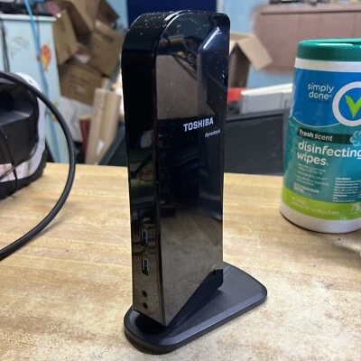 Toshiba Dynadock U3.0 Estación de Acoplamiento USB Universal PA3927U-1PRP SIN ADAPTADOR DE AC Foto 1 de 4