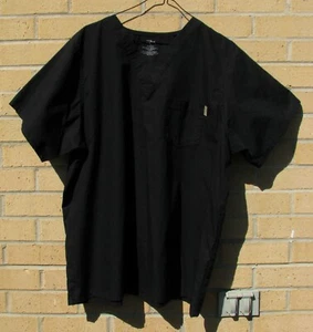 Tafford Scrubs Top - Black -  Style NAT700 - Womens size L - pre-owned Exc - Picture 1 of 1
