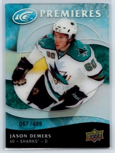 2009-10 Upper Deck Ice - Ice Premieres Jason Demers #166 /499 (RC) - Picture 1 of 2