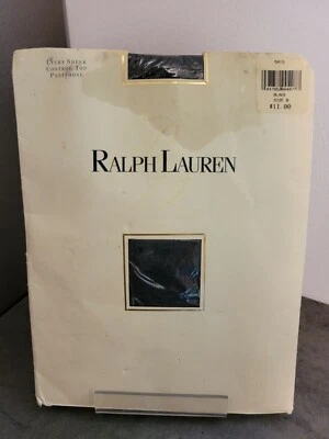 Pantimedias Ralph Lauren Lycra Transparentes Negras Talla B Nuevas De Colección Foto 1 de 2
