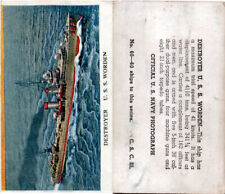 R169 Cameron Sales, Warships, 1942, #60 Destroyer, U.S.S. Worden