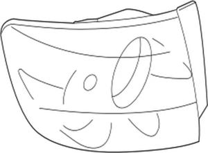 BR5H51170C Mazda Lens bodyrrr co BR5H51170C, New Genuine OEM Part - Picture 1 of 1
