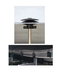 SANDBAG SAND BAG AND VENTED SUPPORT POLES MOORING KIT FOR PONTOON BOAT COVER - Picture 1 of 1