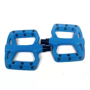Funn Taipan S Flat MTB Pedalset, geeignet für junge Fahrer (blau) - leicht gebraucht - Bild 1 von 11