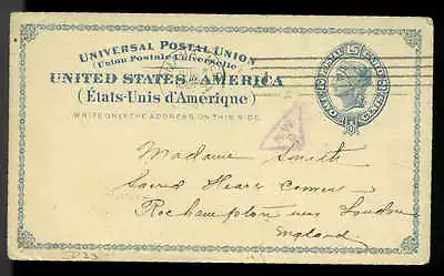 UX6 FOREIGN DESTINATION TO ENGLAND cats $25 - Image 1 of 2