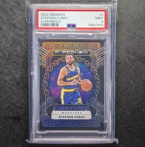 2022 Obsidian Supernova /99 #4 Stephen Curry PSA 9 NM - Bild 1 von 2