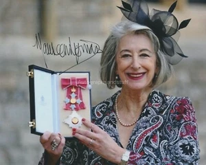 Foto firmada a mano de Maureen Lipman 8x10, autógrafo, calle de la coronación (D) - Imagen 1 de 2