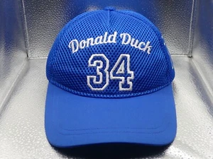 Tokyo Disney Resort Donald Duck 34 Blue White OSFA Disney Dad Snapback Hat Cap - Picture 1 of 13