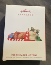 2019 Hallmark Keepsake Ornament Mischievous Kittens NIB