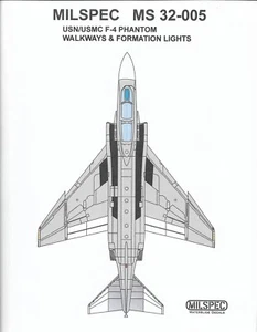 MPEC32005 Milspec 1:32 McDonnell F-4B Phantom Walkways in 3 colours - Picture 1 of 3
