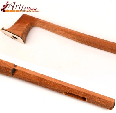 New 5Star D.PECCATTE Mode Master Pernambuco Violin Bow 4/4 Stick Stiff Half Made - Image 1 of 4