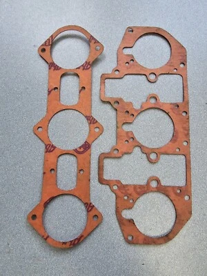 PAIR OF BRAND NEW PORSCHE 911 914-6 WEBER IDA IDT MAIN BODY GASKETS 1965-72 - Image 1 of 4