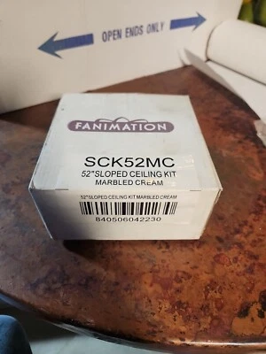 Fanimation 52" Sloped Ceiling Kit SCK52MC Marbled Cream - Image 1 of 4