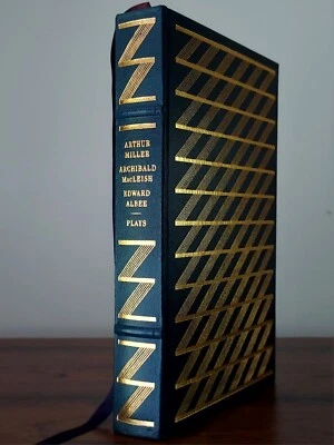 Franklin Library Death of a Salesman J.B. A Delicate Balance FINE Arthur Miller - Image 1 of 4