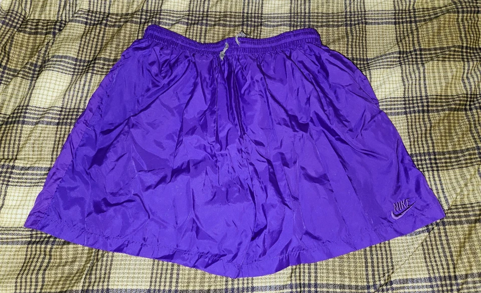 Nike Nylon Shorts Boys XL Retro Running Beach Swim Soccer Swimming Windbreaker - Image 1 of 4