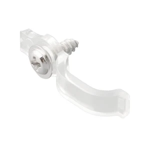 50/100?? Mounting Bracket 10mm Fixing Clip W/Screw For 3528 5050 5630 LED Strip - Picture 1 of 36