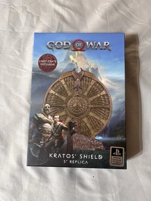 God of War Kratos' Shield 5" Replica - Loot Crate Exclusive New/Sealed - Image 1 of 2