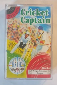 CRICKET CAPTAIN - Hi-Tec Software - Commodore 64 C64 C128 - TESTED See photos - Picture 1 of 8
