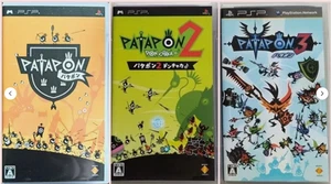 PATAPON 1+2+3 SET PlayStation Portable PSP Sony - Picture 1 of 7