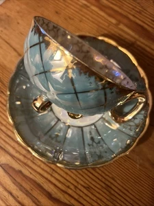 Vintage Japan Royal Sealy Teetasse & Untertasse Floral Porzellan Multi Tee Kaffee Alt - Bild 1 von 7