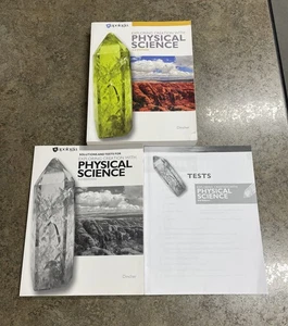 Apologia Exploring Creation with Physical Science 3rd Edition 3 Book Set Tests - Picture 1 of 9