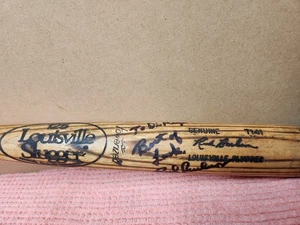 VTG Rick Burleson AUTOGRAPHED GAME USED BAT Angels "DiMag" ESTATE COLLECTION  - Picture 1 of 6