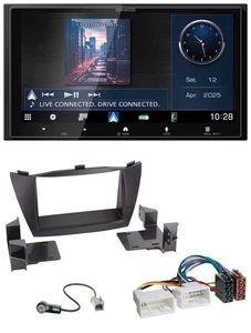 Kenwood Bluetooth 2DIN USB DAB MP3 Autoradio für Hyundai Tucson 2010-2015 - Bild 1 von 10