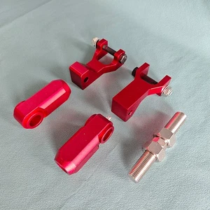 ATV Red Front &Rear Lowering Kit for Yamaha Raptor 700 700R 350 660 660R 2001-05 - Picture 1 of 13